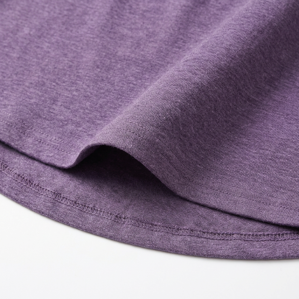 Top de Tirantes Jaspeado con Detalle Plisado y Escote Cuadrado